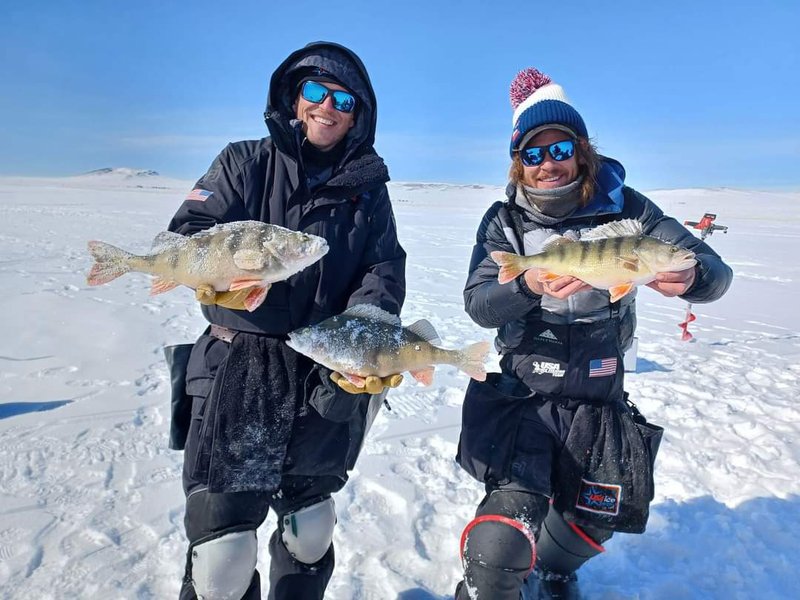Discover ice fishing